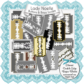 Lady Noelle - Element Razor Blades, Lady Noelle - Element Razor Blades (350 x 350)