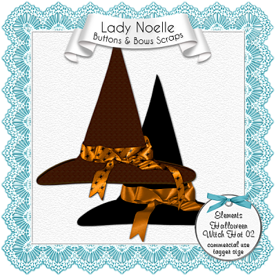 Lady Noelle - Elements Halloween Witch Hat, Lady Noelle - Elements Halloween Witch Hat  (400 x 400)