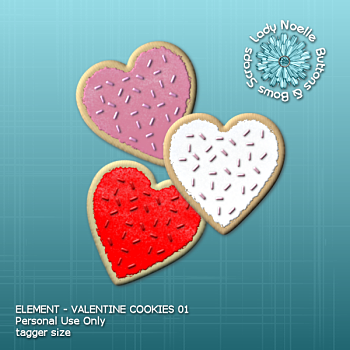 Lady Noelle - Element Valentine Cookies 01