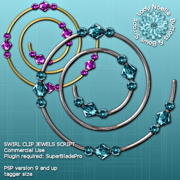 Script: Swirl Clip Jewels tagger size