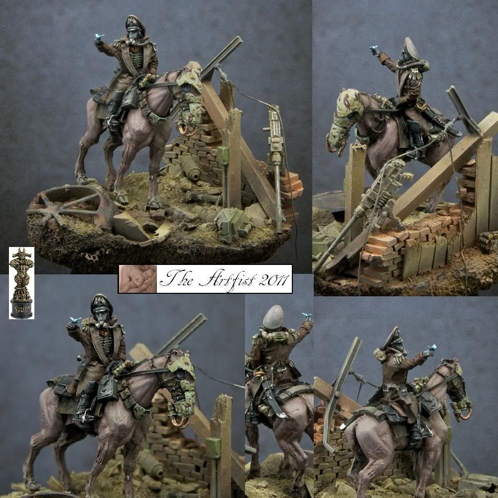 Dark Times (Bronce, Warhammer 40000 Monster GoldenDemon Germany 2011)