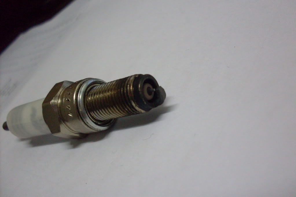 used spark plug