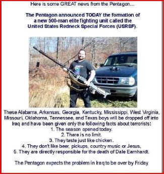 Redneck Special Forces - General Chat