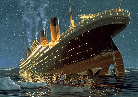 titanic.. the sinking ship Pictures, Images and Photos