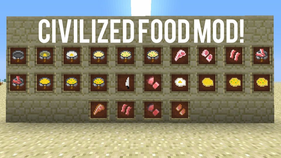 [1.4.5][Forge][SMP] Civilized Food Mod v0.1 - WIP Mods - Minecraft Mods - Mapping and Modding - Minecraft Forum - Minecraft Forum