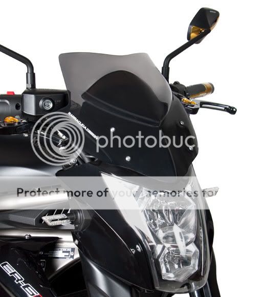 KAWASAKI ER6N 2012 CUPULA AEROSPORT BARRACUDA