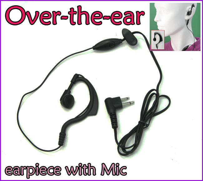 PTT Earpiece mic for FD 150A FD 160A FD 450A  